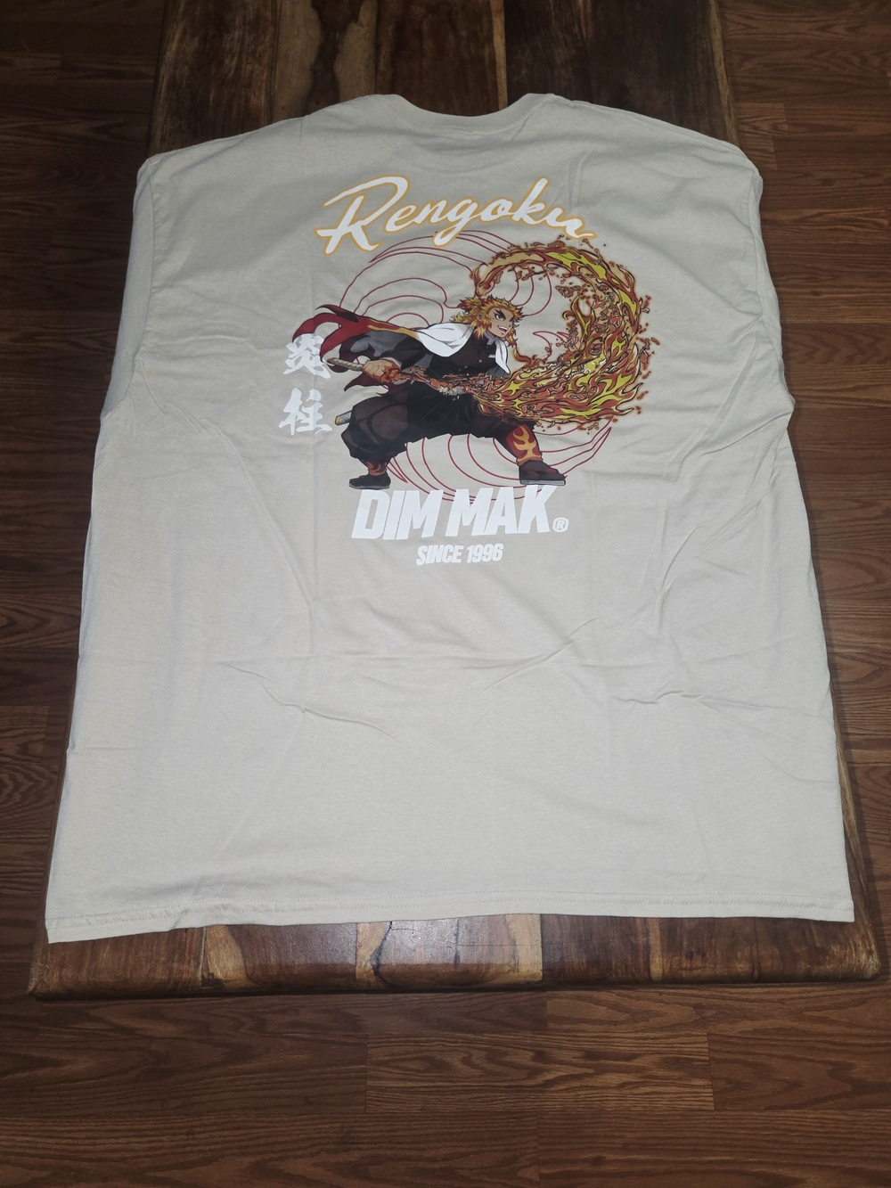 Steve Aoki's Dim Mak/Demon Slayer "Rengoku" Collab Men's Graphic Tee